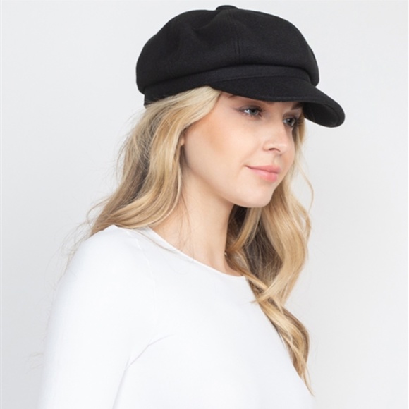 Black Breton Fashion hat - Picture 3 of 5